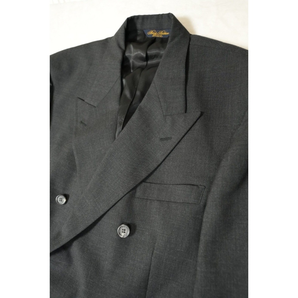 Brooks Brothers Charcoal Gray Blazer 44L